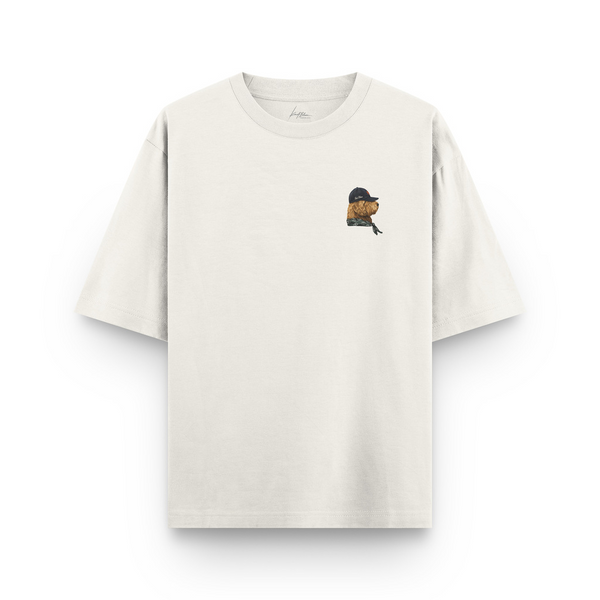 Oversized ''Street dog'' Off White