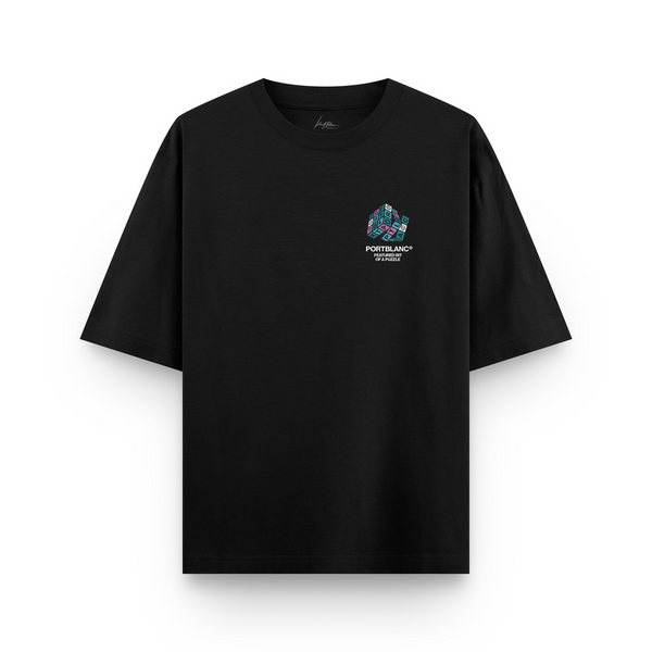 Oversized ''Cube'' Preto