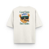 Oversized ''Golden Bear'' Off White