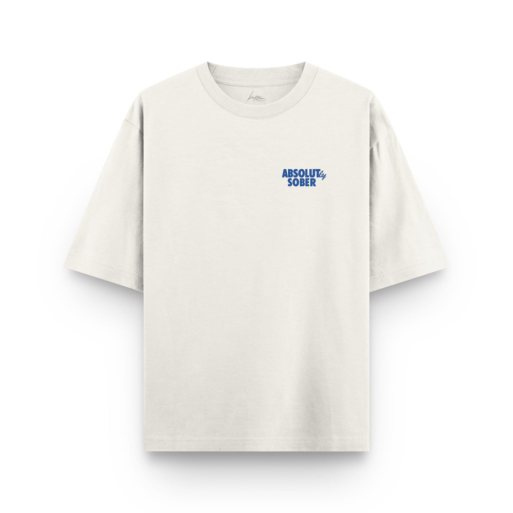Oversized ''Absolut'' Off White