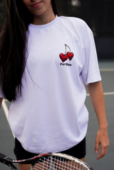 Oversized ''Heart'' Branco