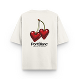 Oversized ''Heart'' Off White