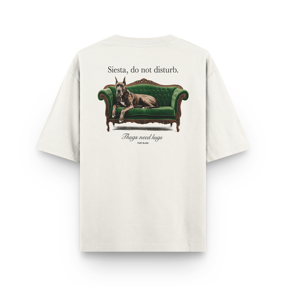Oversized ''Royal dog'' Off White