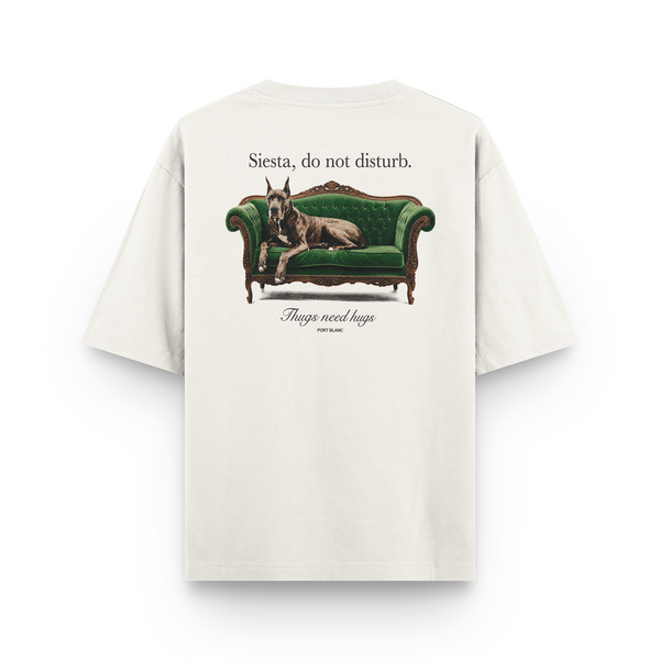 Oversized ''Royal dog'' Off White