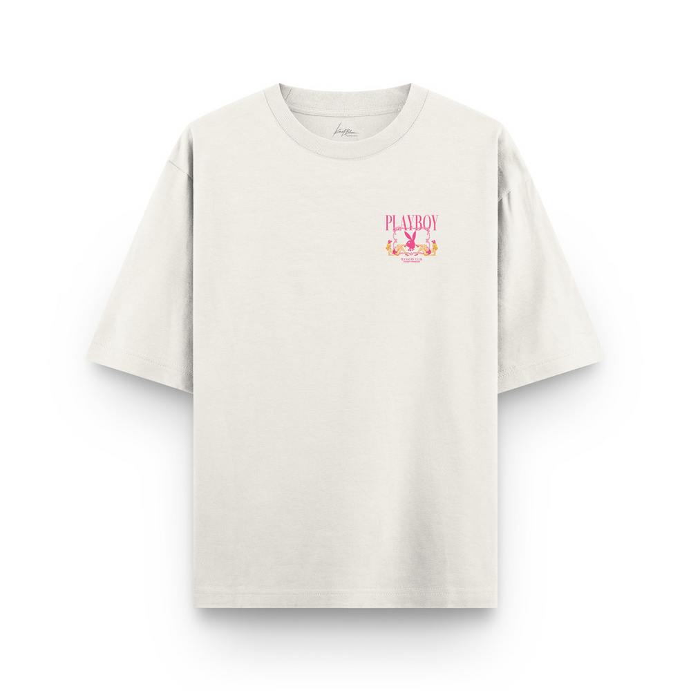 Oversized ''Playboy'' Off White