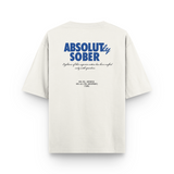 Oversized ''Absolut'' Off White
