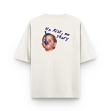 Oversized ''No baby'' Off White