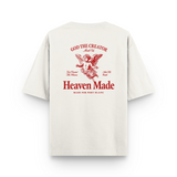 Oversized ''Heaven'' Off White