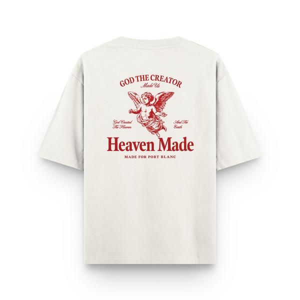 Oversized ''Heaven'' Off White