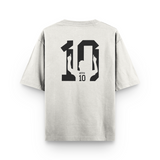 Oversized ''Iconic 10'' Off White