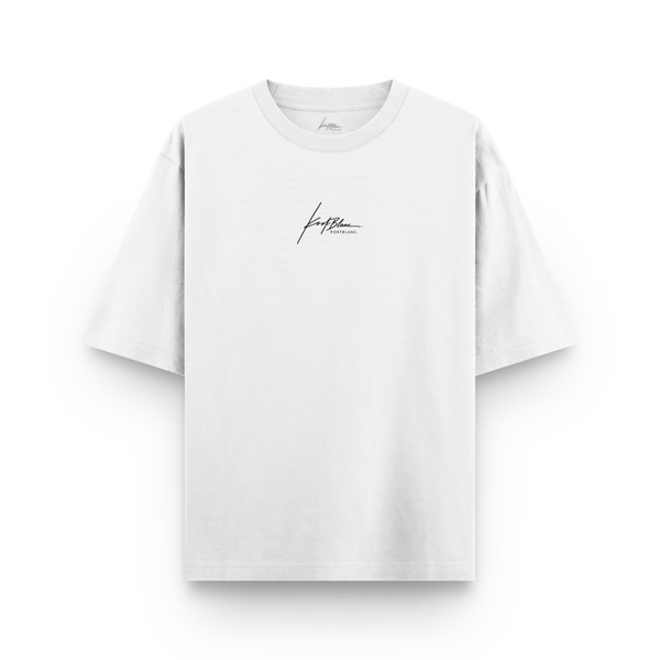 Oversized ''Signature'' Branco