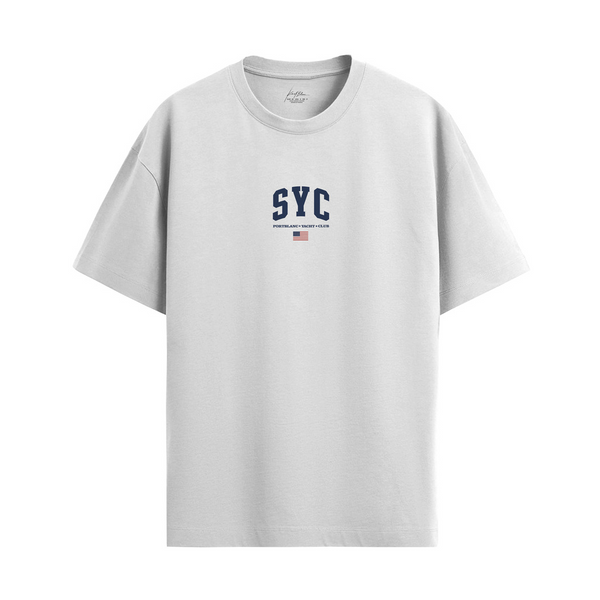 CAMISETA ''SYC'' BRANCA