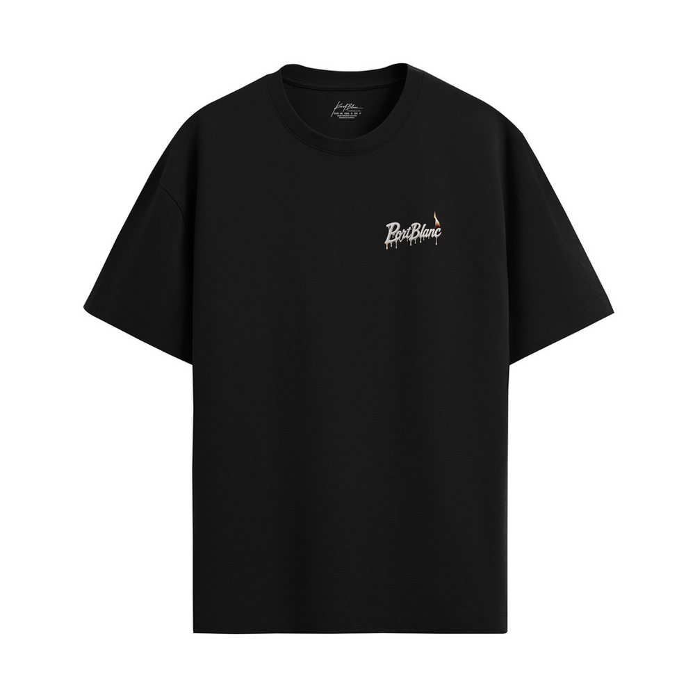 CAMISETA ''FIRE'' PRETA