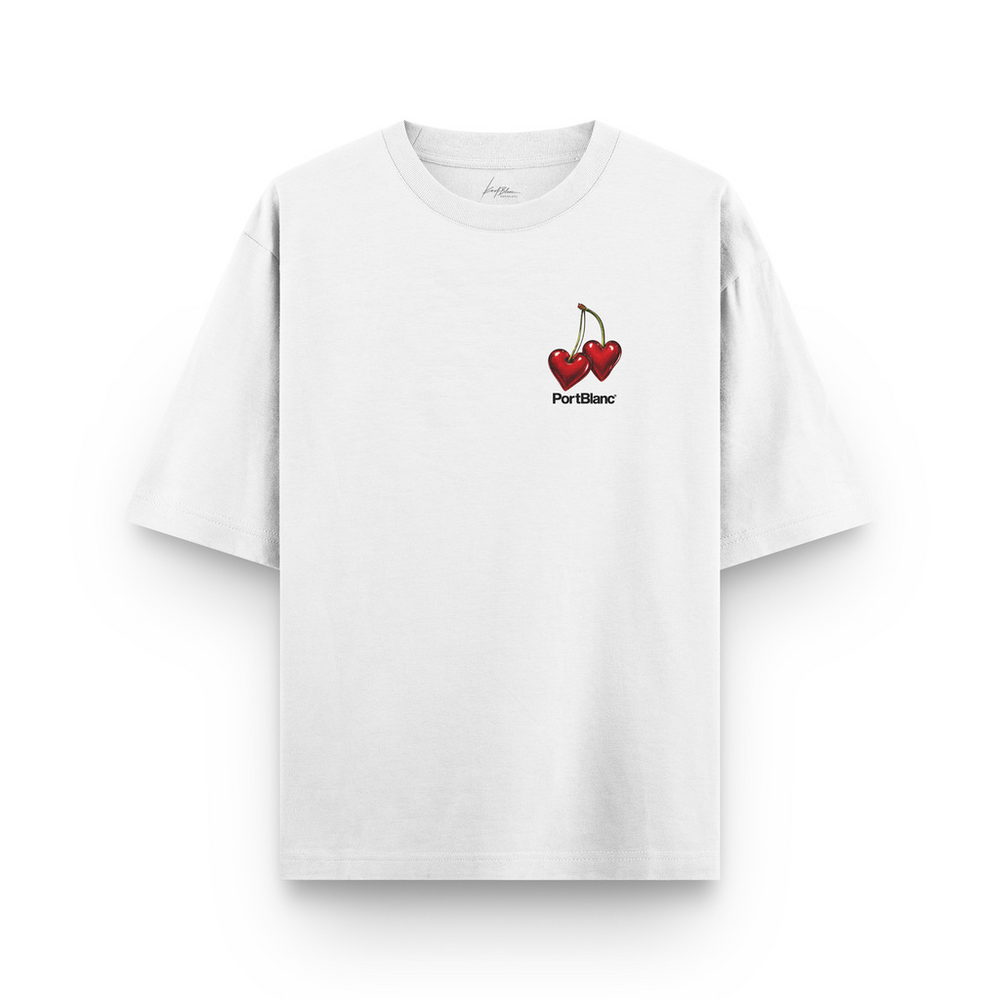 Oversized ''Heart'' Branco