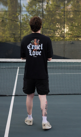 Oversized ''Cruel Love'' Preta