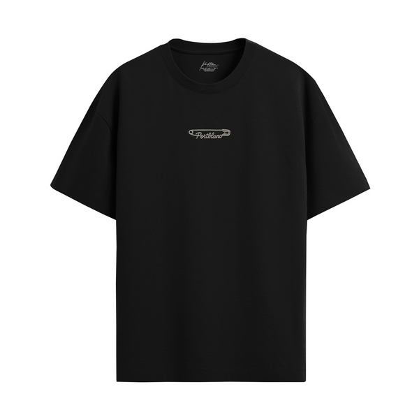 CAMISETA ''PINNED'' PRETA