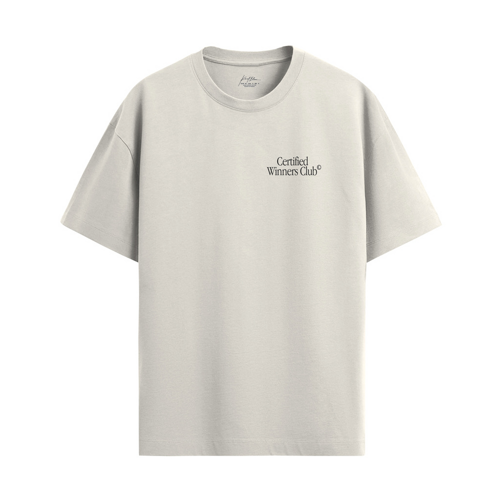 CAMISETA ''WINNER'' OFF WHITE