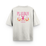 Oversized ''Playboy'' Off White