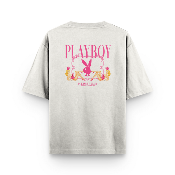 Oversized ''Playboy'' Off White