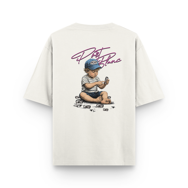 Oversized ''Retro dreams'' Off White