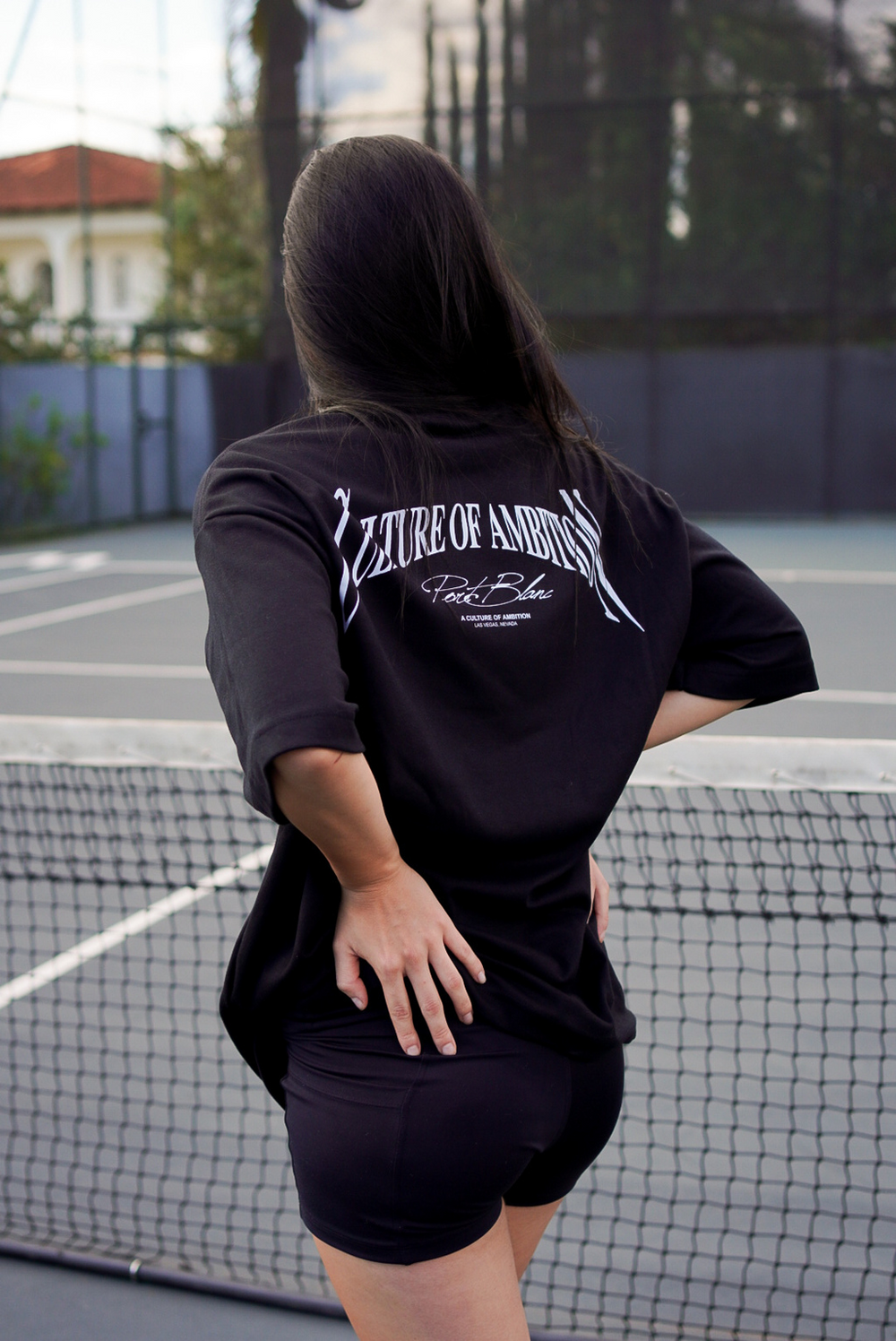 Oversized ''Ambition'' Preto