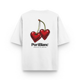 Oversized ''Heart'' Branco