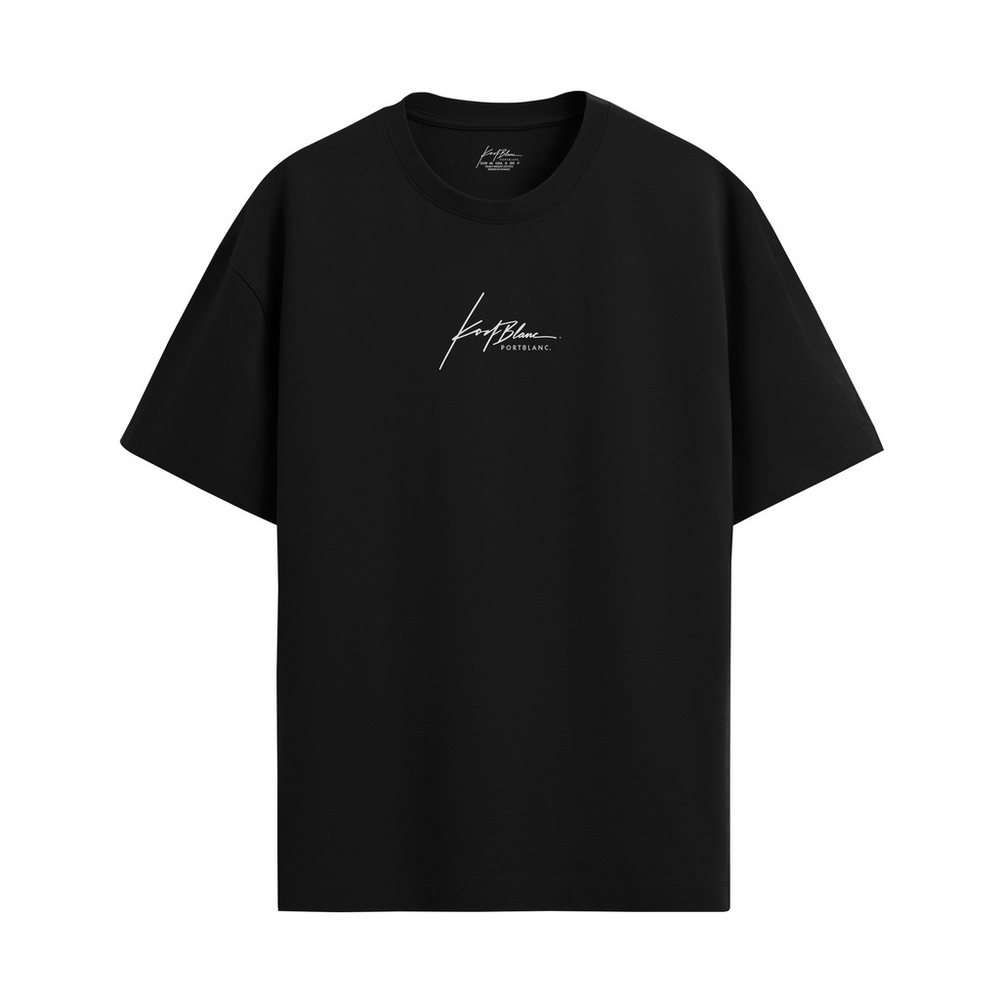 CAMISETA ''LOGO'' PRETA