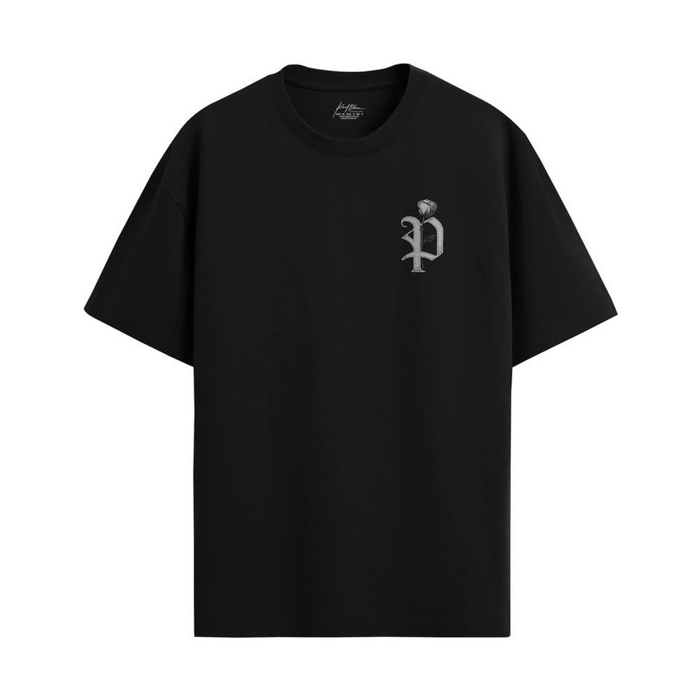 CAMISETA ''BLACK DROP'' PRETA