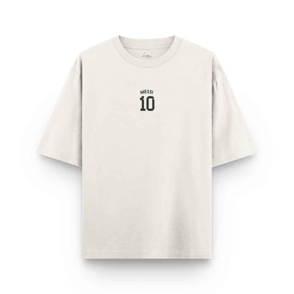 Oversized ''Iconic 10'' Off White