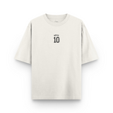 Oversized ''Iconic 10'' Off White