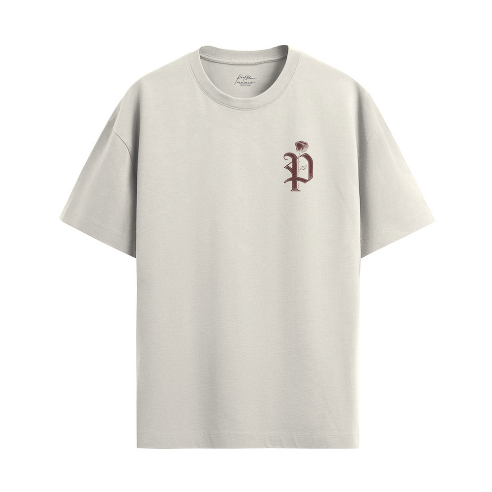 CAMISETA ''BLACK DROP'' OFF WHITE
