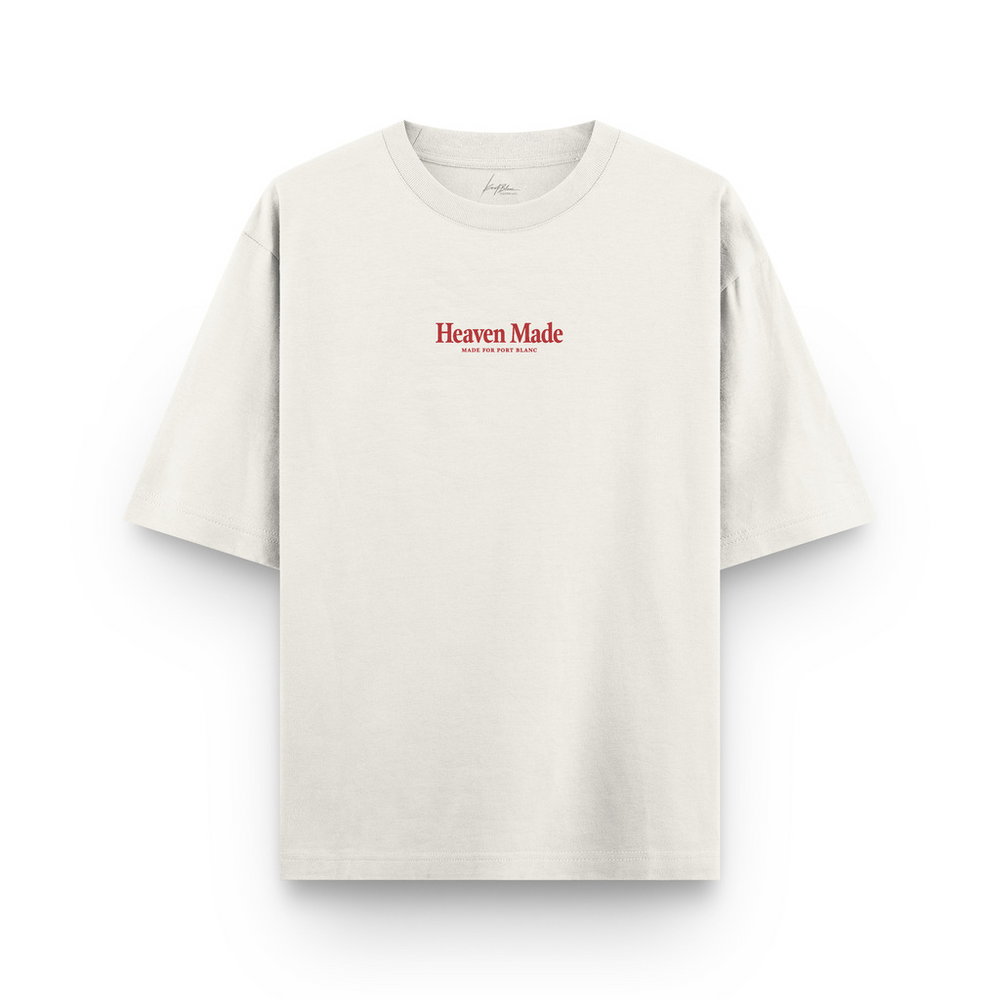 Oversized ''Heaven'' Off White