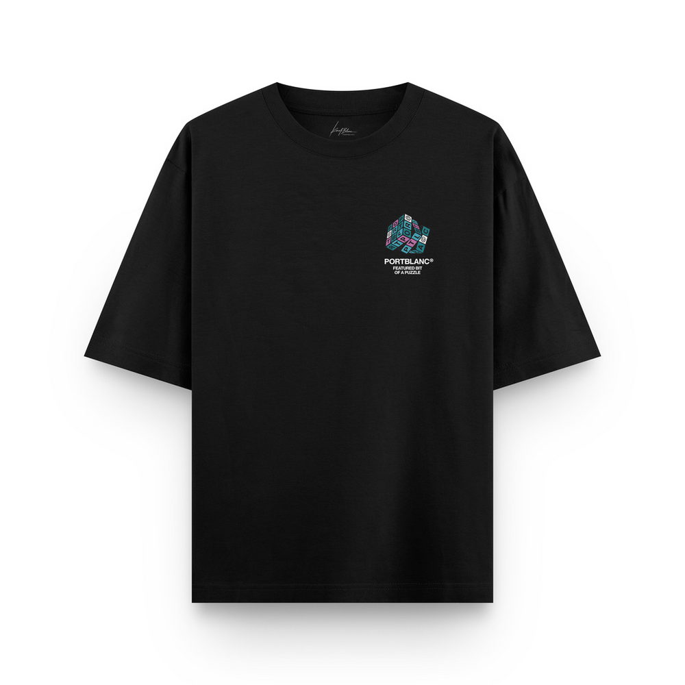 Oversized ''Cube'' Preto