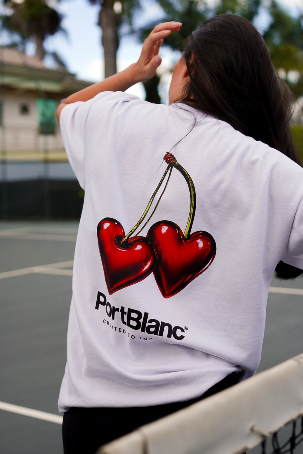Oversized ''Heart'' Branco