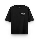 Oversized ''No baby'' Preta