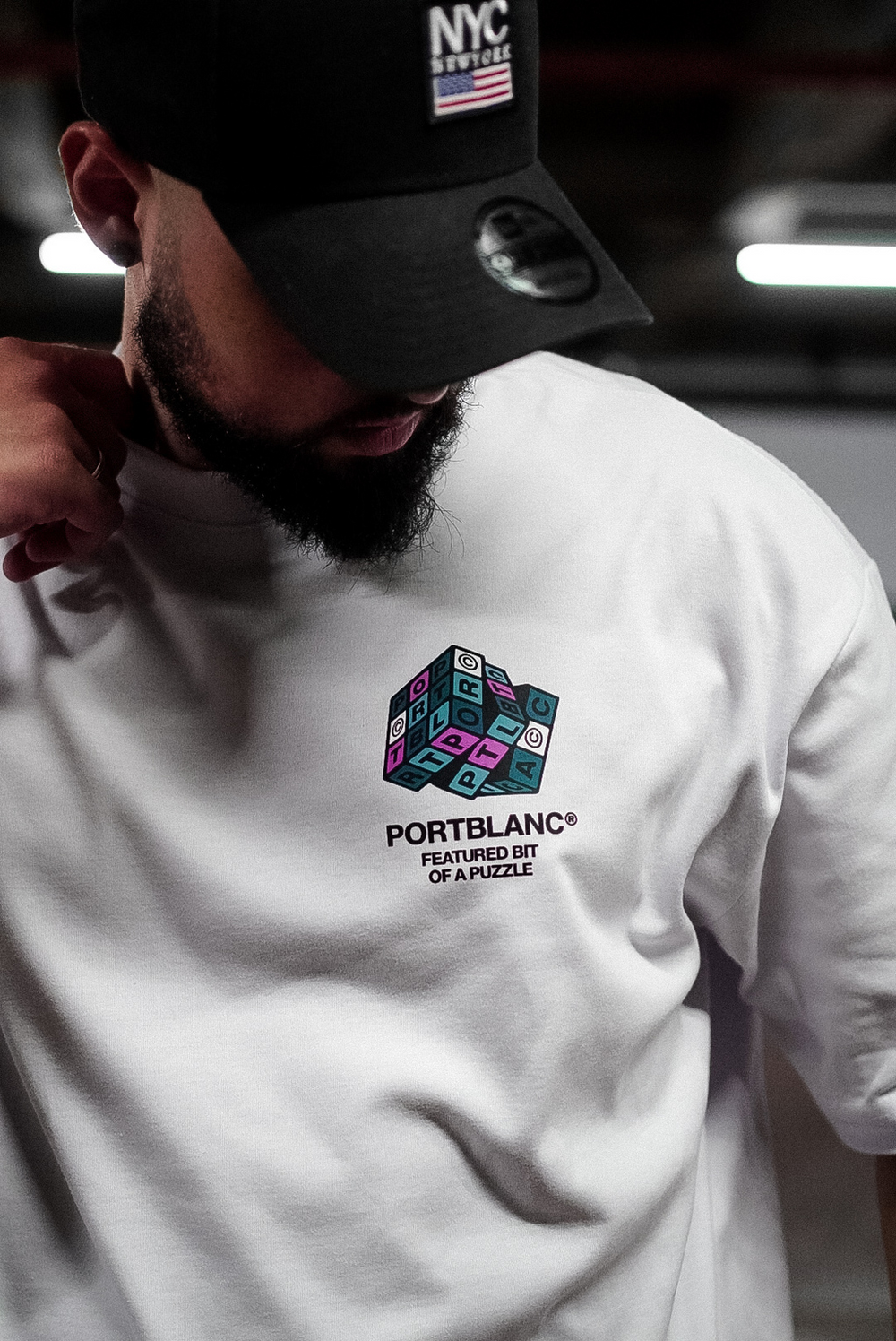 Oversized ''Cube'' Branco