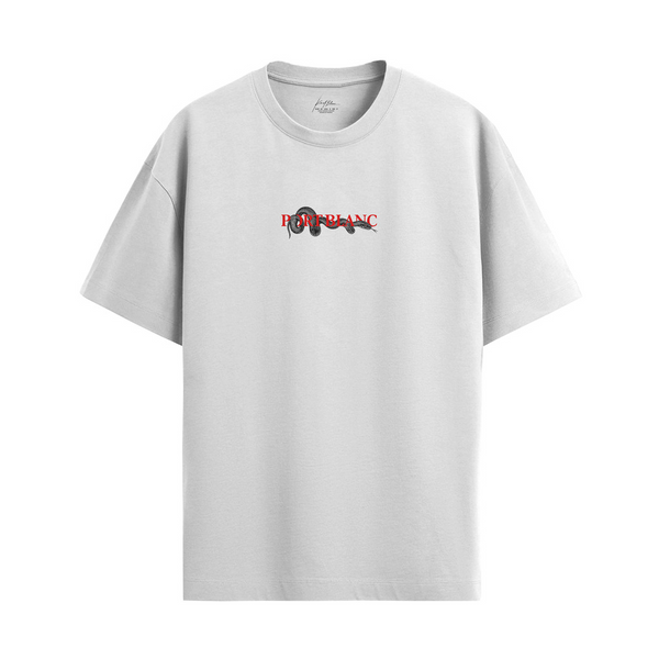 CAMISETA ''SNAKE'' BRANCA