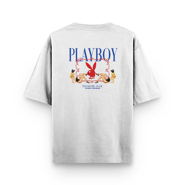 Oversized ''Playboy'' Branca