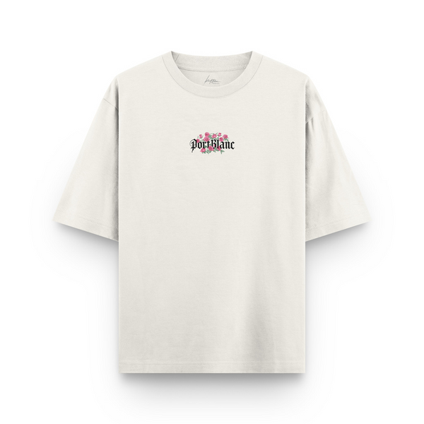 Oversized ''Flowers'' Off White