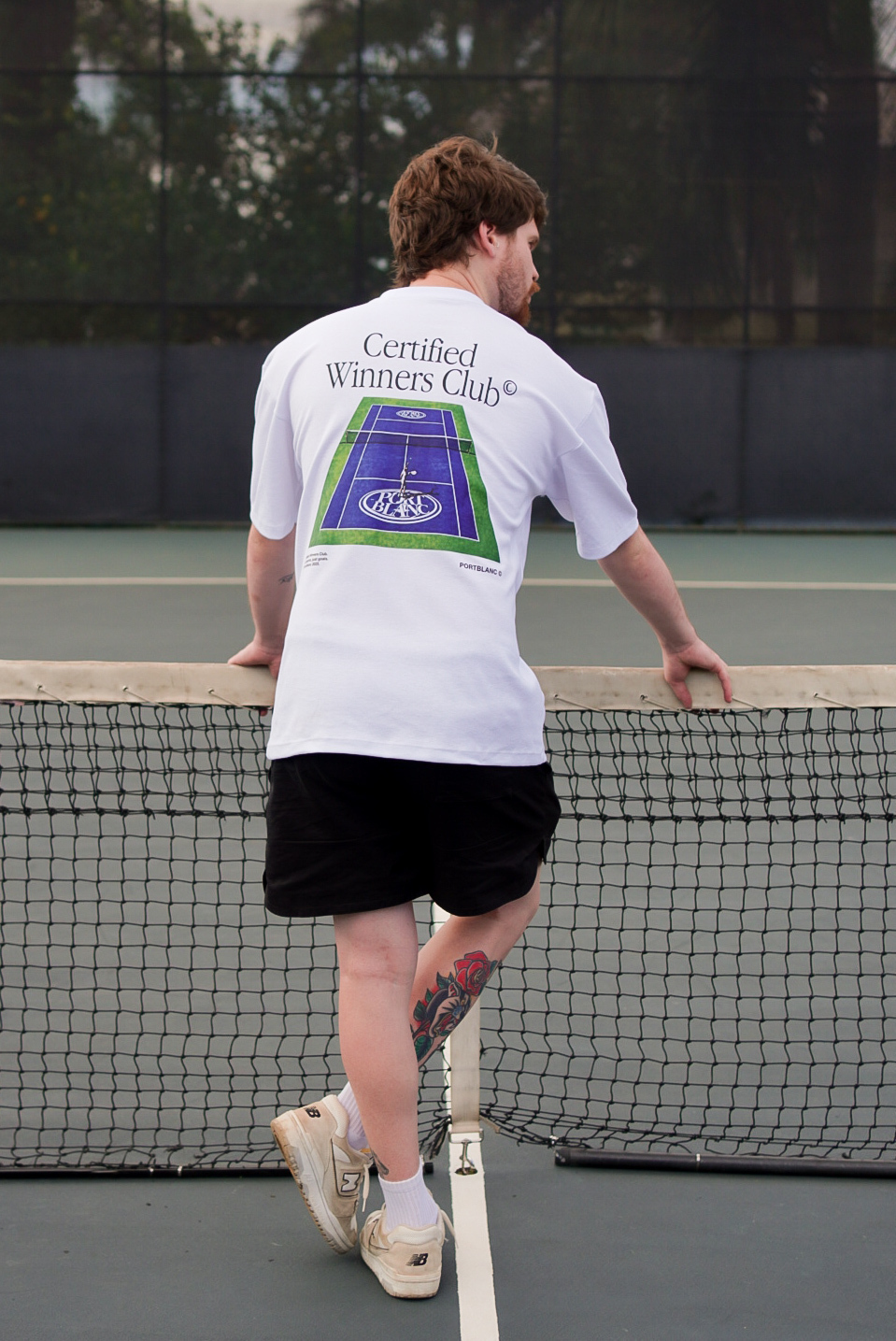 Oversized ''Winners'' Branco
