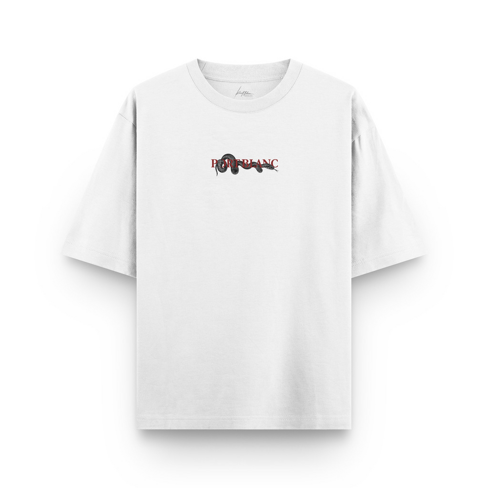 Oversized ''Snake'' Branco