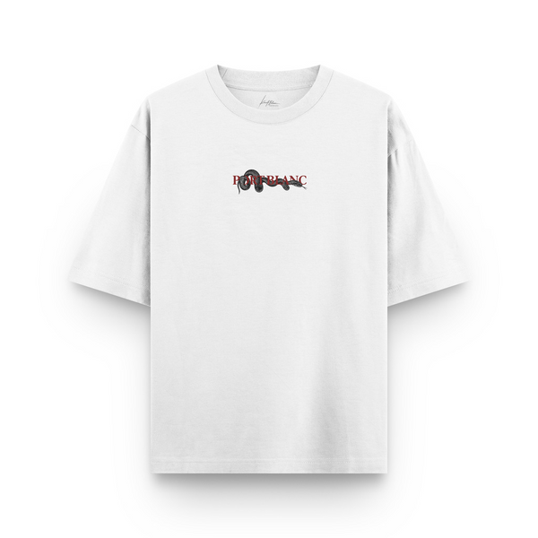 Oversized ''Snake'' Branco