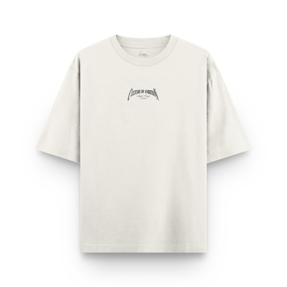 Oversized ''Ambition'' Off White