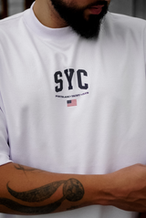 Oversized ''Syc'' Branco